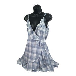 NWT, Beach Riot - Gingham Wrap Dress‎